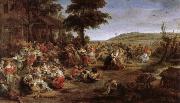 Peter Paul Rubens Lord Paul Feast Festival oil painting artist